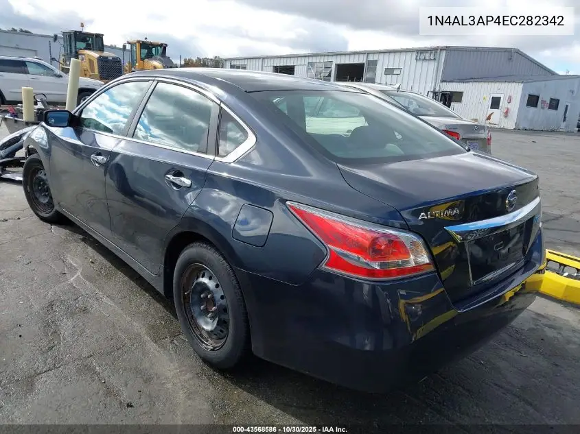 1N4AL3AP4EC282342 2014 Nissan Altima 2.5/2.5 S/2.5 Sl/2.5 Sv