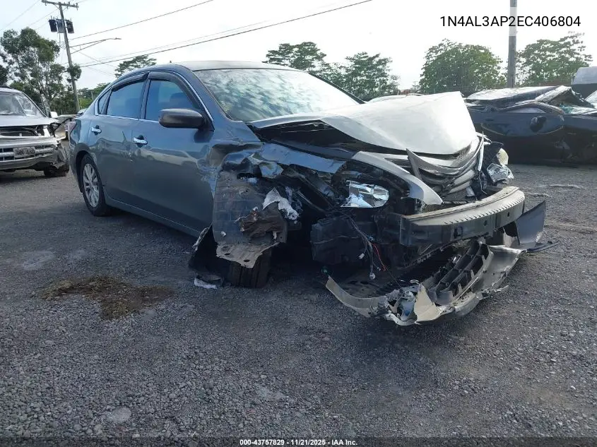 1N4AL3AP2EC406804 2014 Nissan Altima 2.5 S