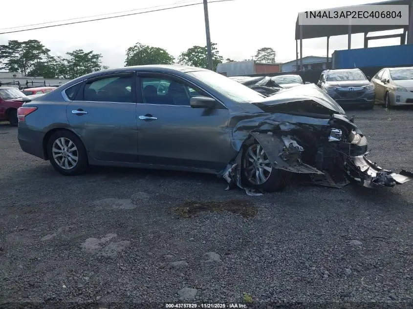 1N4AL3AP2EC406804 2014 Nissan Altima 2.5 S