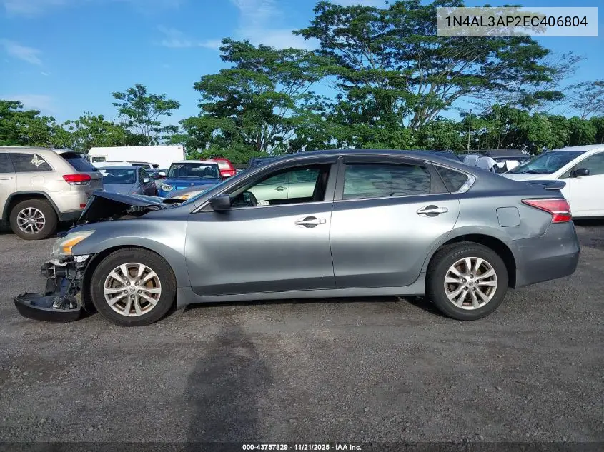 1N4AL3AP2EC406804 2014 Nissan Altima 2.5 S