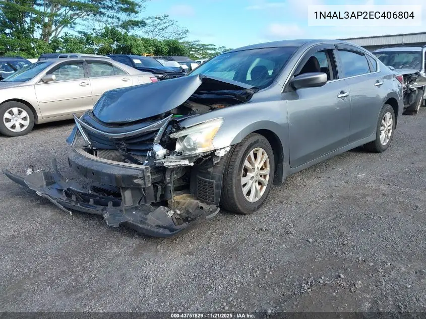 1N4AL3AP2EC406804 2014 Nissan Altima 2.5 S