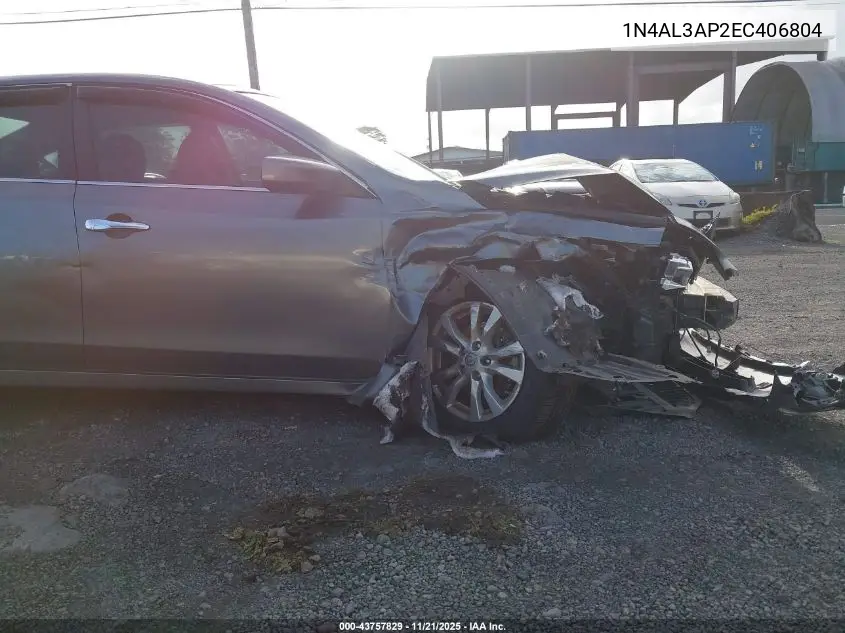 1N4AL3AP2EC406804 2014 Nissan Altima 2.5 S