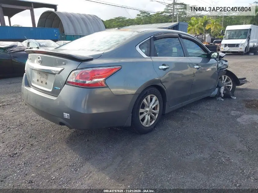 1N4AL3AP2EC406804 2014 Nissan Altima 2.5 S