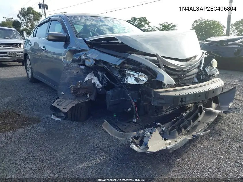 1N4AL3AP2EC406804 2014 Nissan Altima 2.5 S