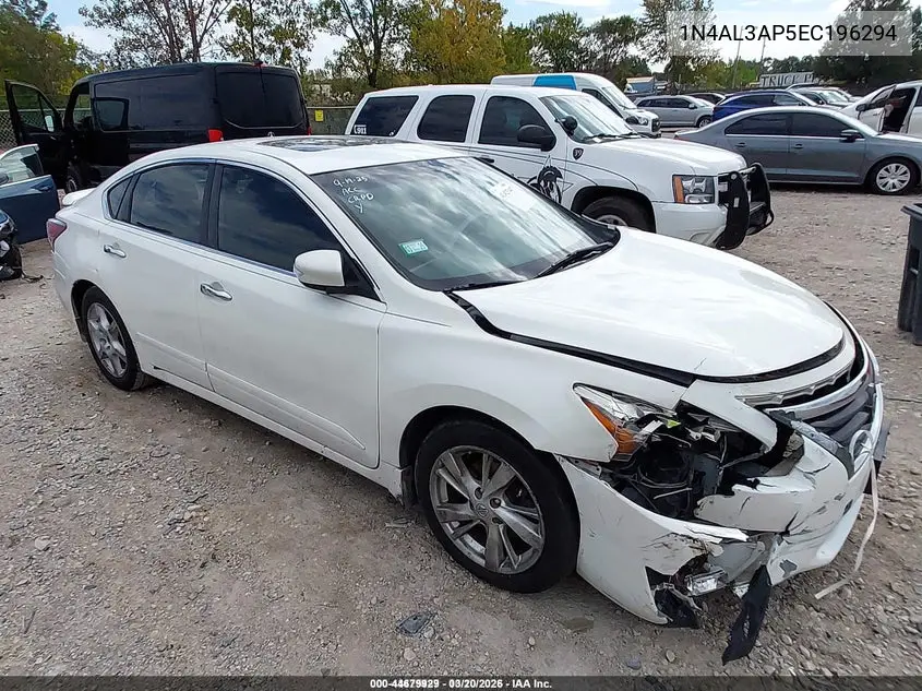1N4AL3AP5EC196294 2014 Nissan Altima 2.5 Sl