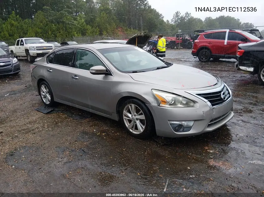 1N4AL3AP1EC112536 2014 Nissan Altima 2.5 Sl