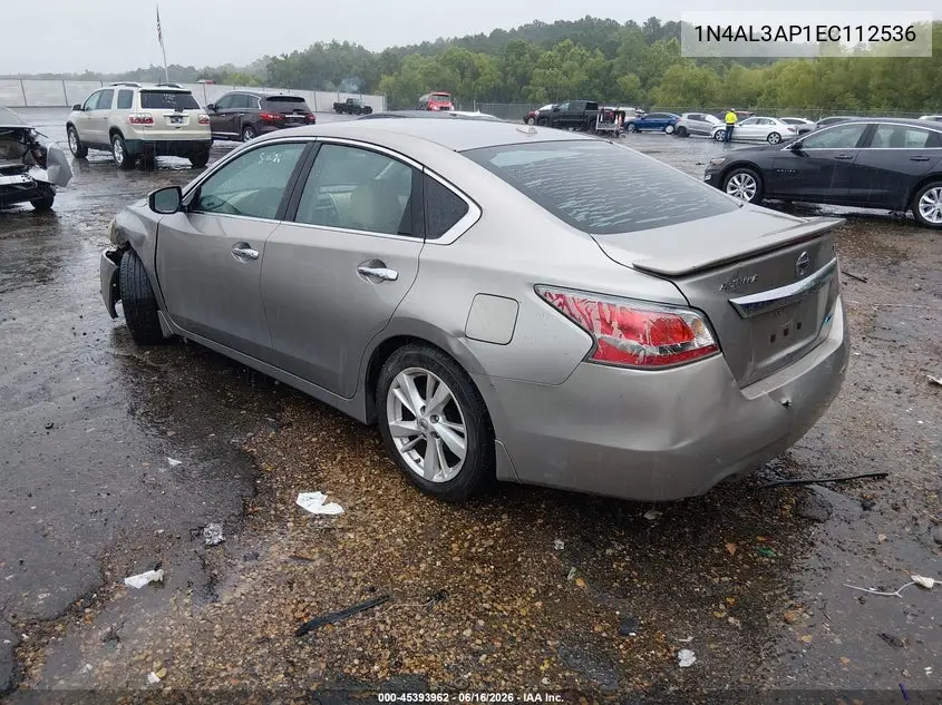 1N4AL3AP1EC112536 2014 Nissan Altima 2.5 Sl