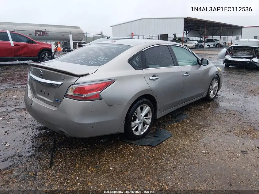 1N4AL3AP1EC112536 2014 Nissan Altima 2.5 Sl