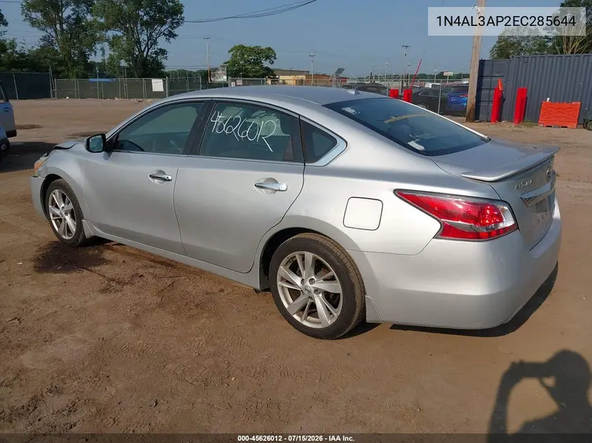 2014 Nissan Altima 2.5 Sv VIN: 1N4AL3AP2EC285644 Lot: 45626012