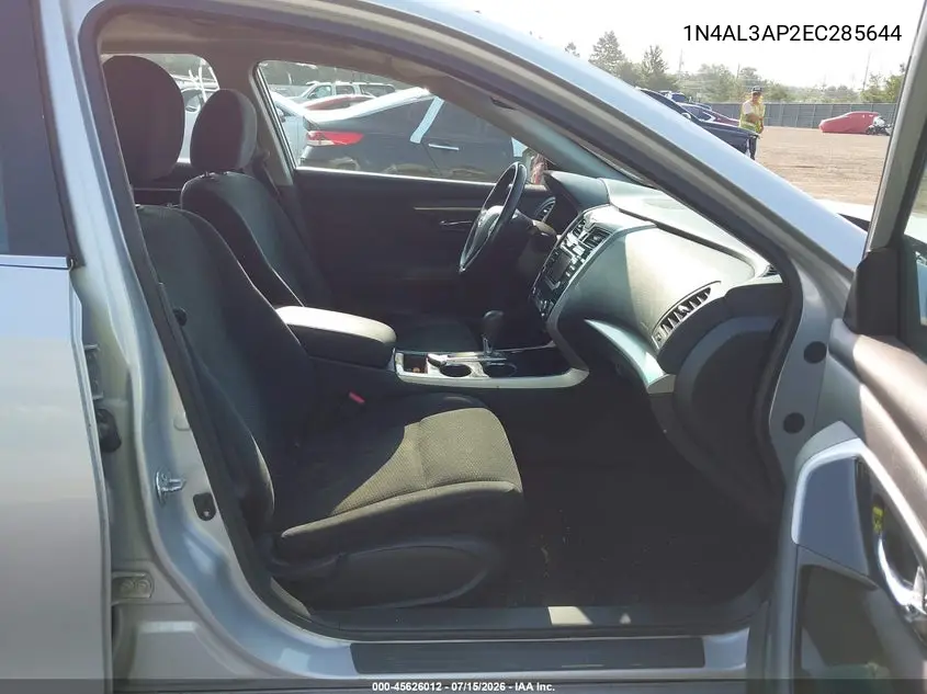 2014 Nissan Altima 2.5 Sv VIN: 1N4AL3AP2EC285644 Lot: 45626012