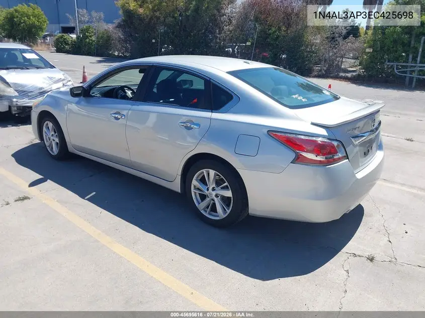 2014 Nissan Altima 2.5 Sv VIN: 1N4AL3AP3EC425698 Lot: 45695616