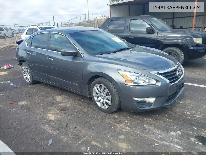1N4AL3AP9FN366324 2015 Nissan Altima 2.5 S