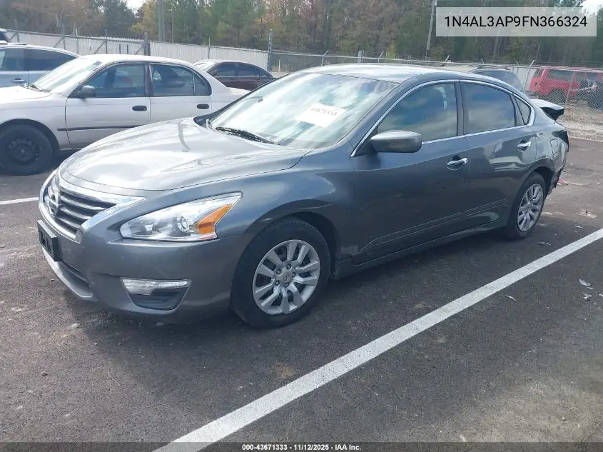 1N4AL3AP9FN366324 2015 Nissan Altima 2.5 S