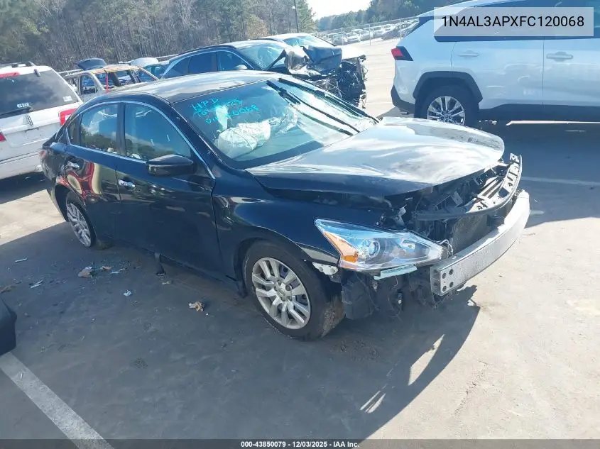 1N4AL3APXFC120068 2015 Nissan Altima 2.5