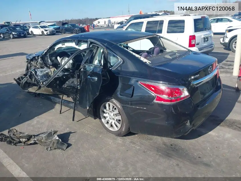 1N4AL3APXFC120068 2015 Nissan Altima 2.5