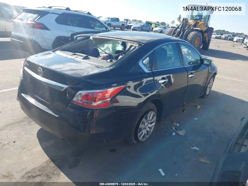 1N4AL3APXFC120068 2015 Nissan Altima 2.5