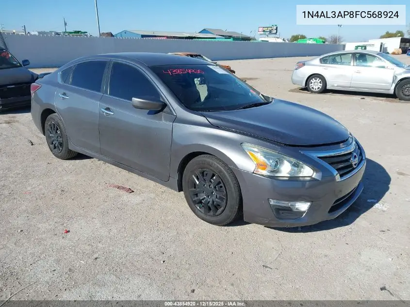 1N4AL3AP8FC568924 2015 Nissan Altima 2.5