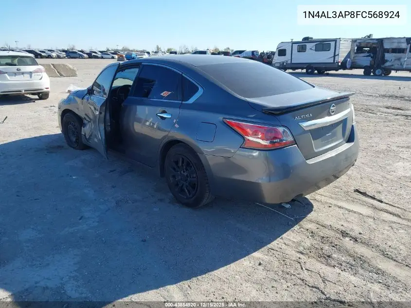 1N4AL3AP8FC568924 2015 Nissan Altima 2.5