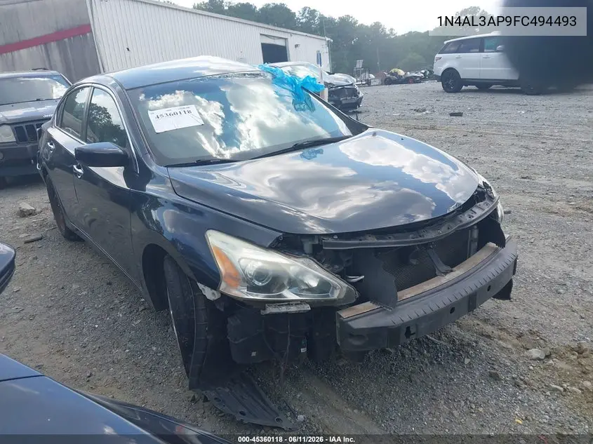 2015 Nissan Altima 2.5 VIN: 1N4AL3AP9FC494493 Lot: 45360118