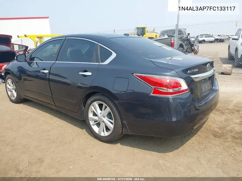 2015 Nissan Altima 2.5 Sv VIN: 1N4AL3AP7FC133117 Lot: 45498102