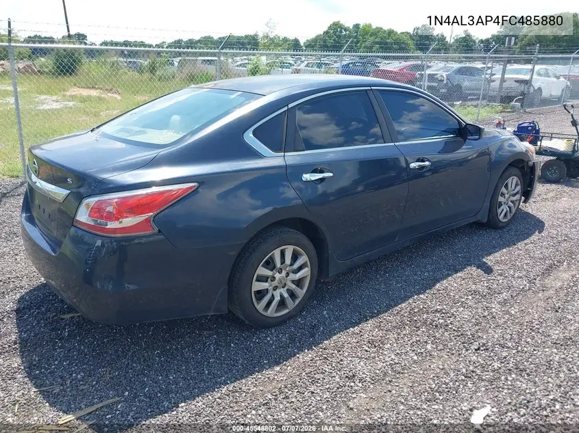 2015 Nissan Altima 2.5 S VIN: 1N4AL3AP4FC485880 Lot: 45548802