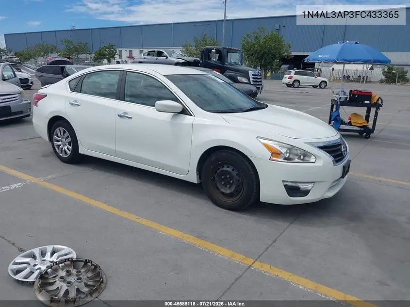 2015 Nissan Altima 2.5 VIN: 1N4AL3AP3FC433365 Lot: 45585118