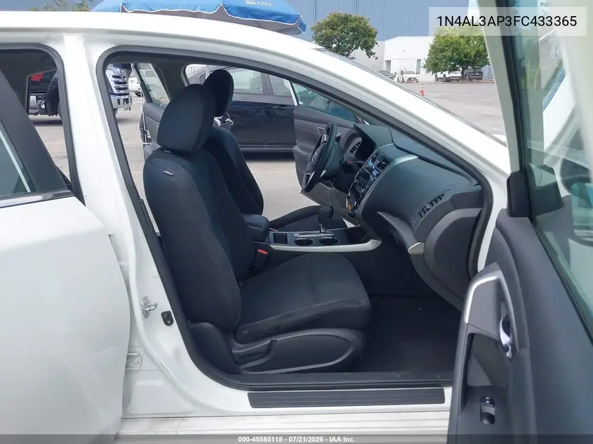 2015 Nissan Altima 2.5 VIN: 1N4AL3AP3FC433365 Lot: 45585118