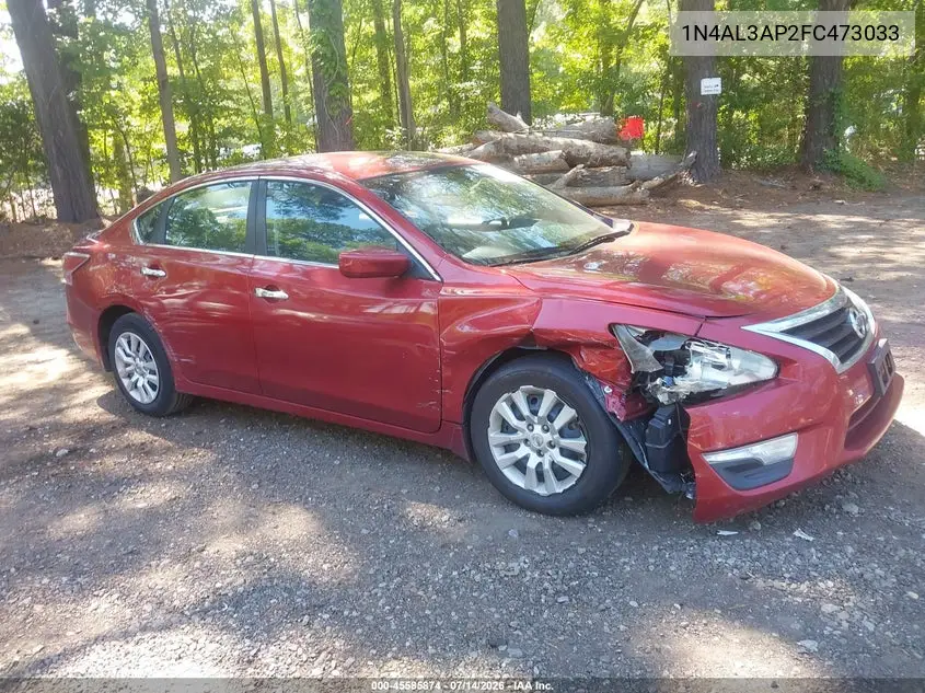 2015 Nissan Altima 2.5 S VIN: 1N4AL3AP2FC473033 Lot: 45585874