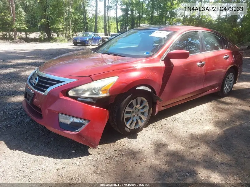 2015 Nissan Altima 2.5 S VIN: 1N4AL3AP2FC473033 Lot: 45585874