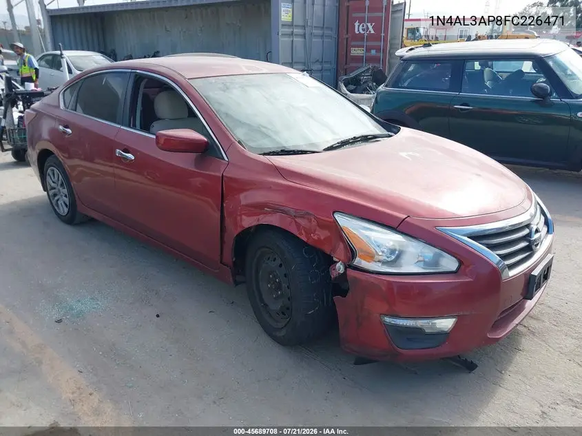 2015 Nissan Altima 2.5 S VIN: 1N4AL3AP8FC226471 Lot: 45689708
