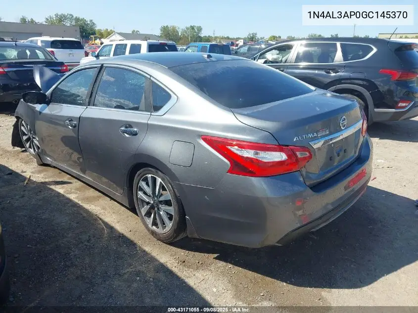 1N4AL3AP0GC145370 2016 Nissan Altima 2.5 Sv