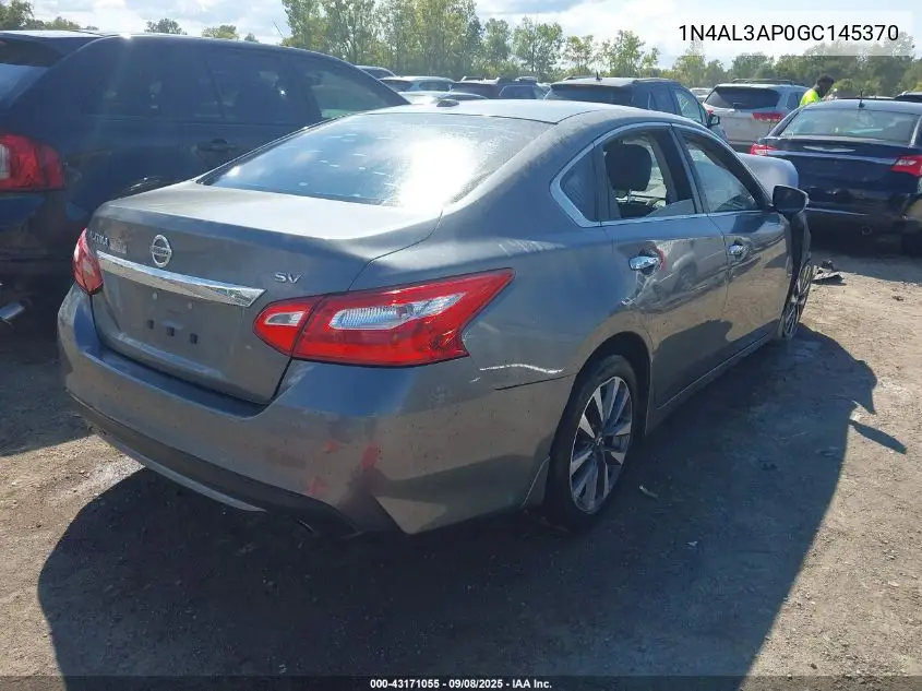 1N4AL3AP0GC145370 2016 Nissan Altima 2.5 Sv