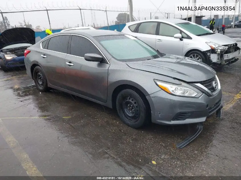 1N4AL3AP4GN335354 2016 Nissan Altima 2.5/2.5 S/2.5 Sl/2.5 Sr/2.5 Sv