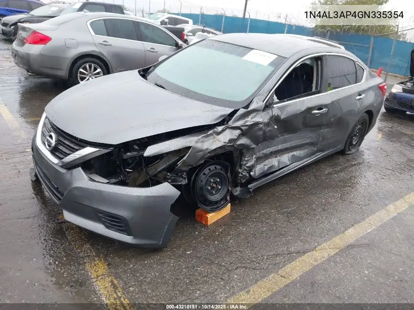 1N4AL3AP4GN335354 2016 Nissan Altima 2.5/2.5 S/2.5 Sl/2.5 Sr/2.5 Sv