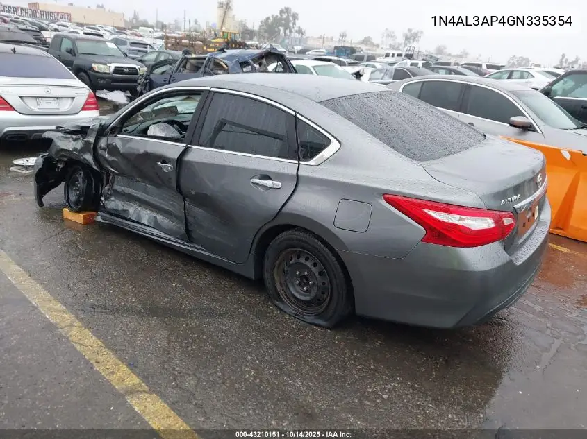 1N4AL3AP4GN335354 2016 Nissan Altima 2.5/2.5 S/2.5 Sl/2.5 Sr/2.5 Sv