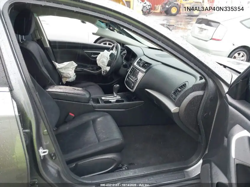 1N4AL3AP4GN335354 2016 Nissan Altima 2.5/2.5 S/2.5 Sl/2.5 Sr/2.5 Sv