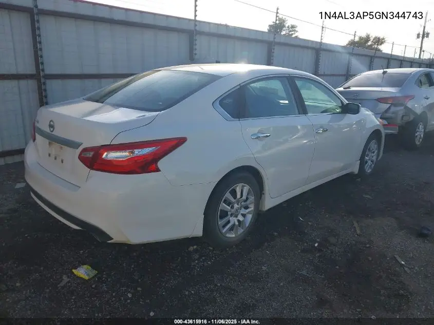 1N4AL3AP5GN344743 2016 Nissan Altima 2.5 S