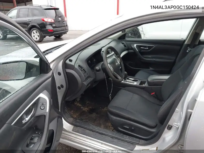 1N4AL3AP0GC150424 2016 Nissan Altima 2.5/2.5 S/2.5 Sl/2.5 Sr/2.5 Sv