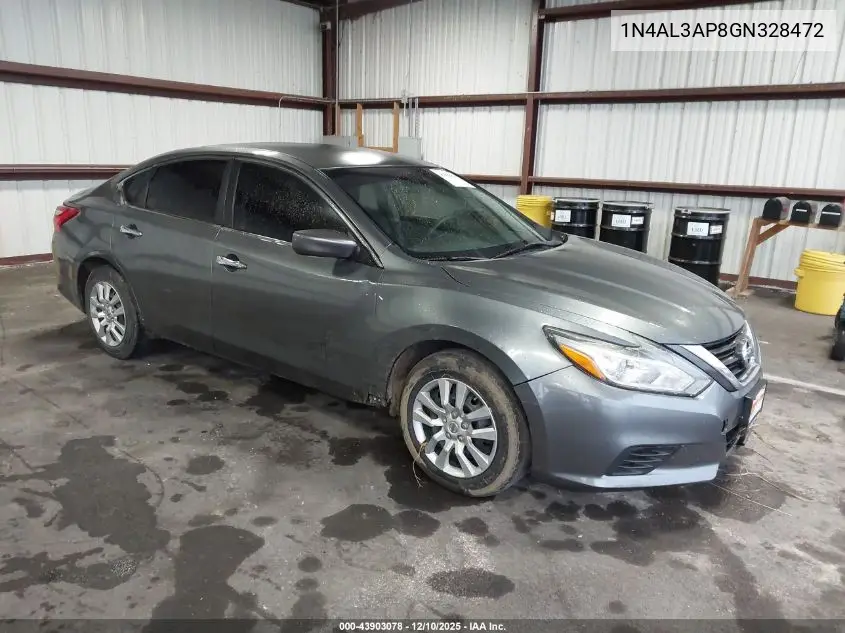 1N4AL3AP8GN328472 2016 Nissan Altima 2.5/2.5 S/2.5 Sl/2.5 Sr/2.5 Sv