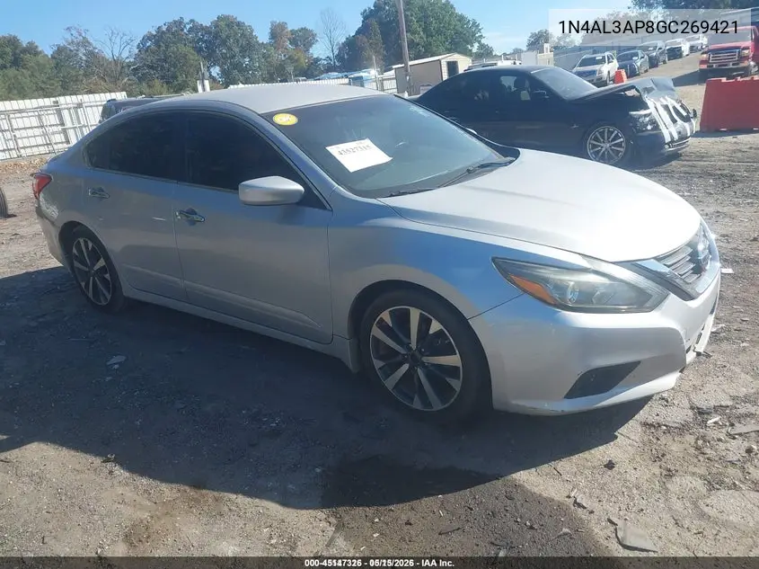 1N4AL3AP8GC269421 2016 Nissan Altima 2.5 Sr