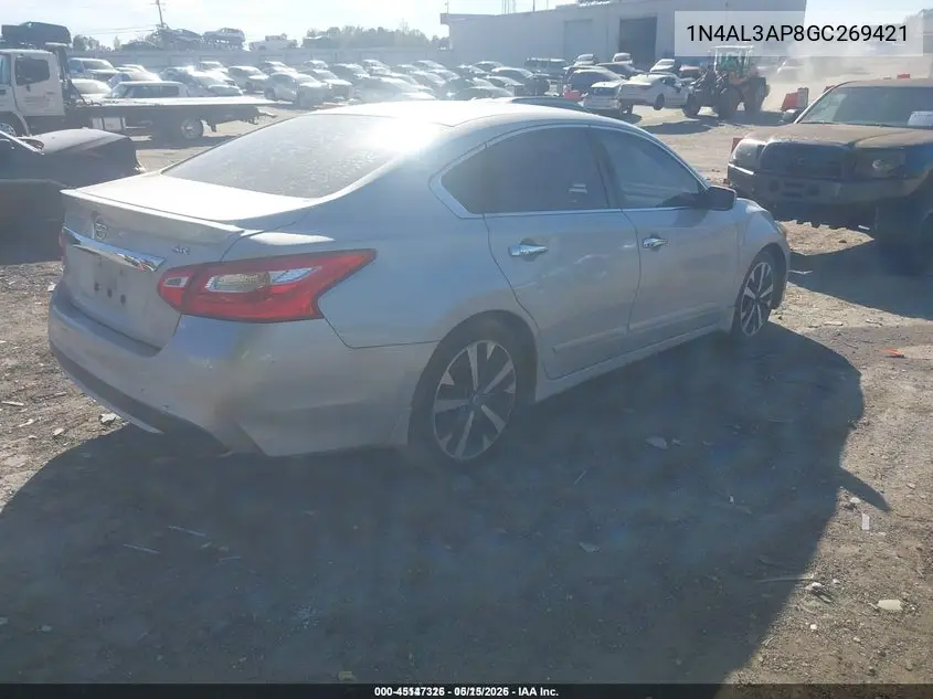 1N4AL3AP8GC269421 2016 Nissan Altima 2.5 Sr