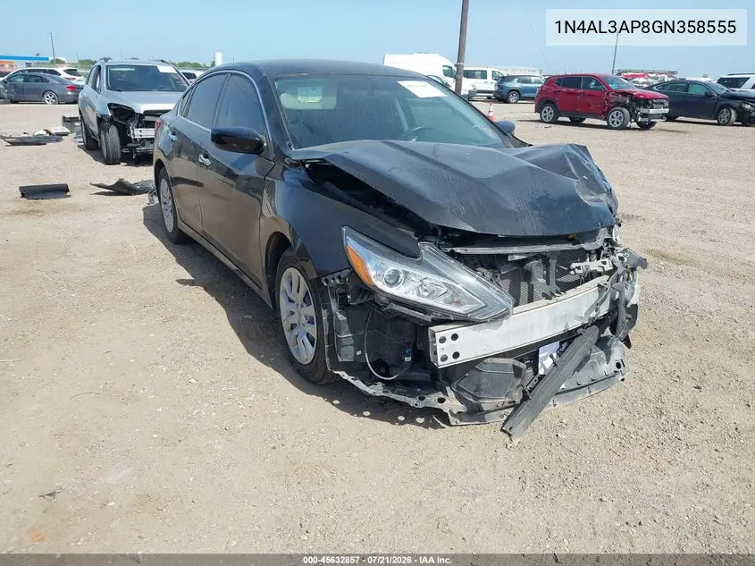 2016 Nissan Altima 2.5 S VIN: 1N4AL3AP8GN358555 Lot: 45632857
