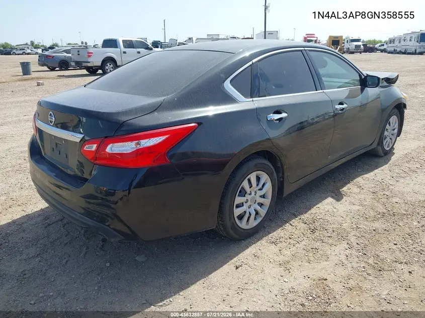 2016 Nissan Altima 2.5 S VIN: 1N4AL3AP8GN358555 Lot: 45632857