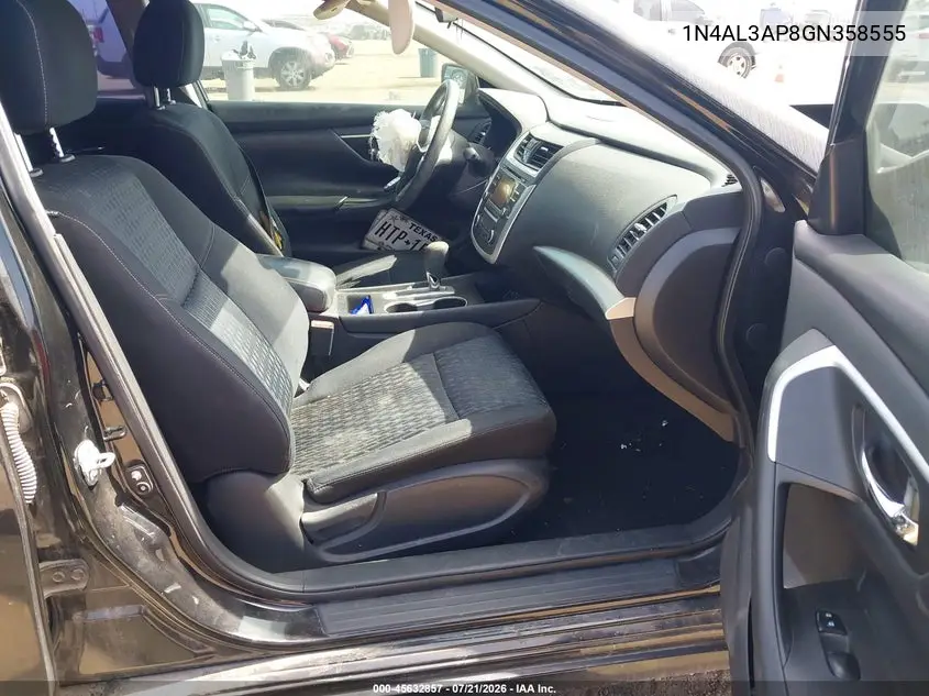 2016 Nissan Altima 2.5 S VIN: 1N4AL3AP8GN358555 Lot: 45632857