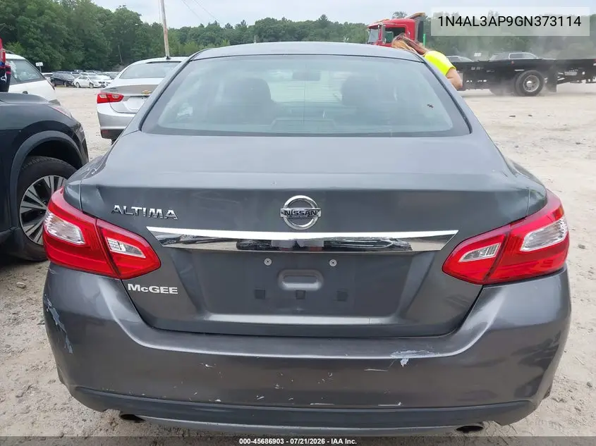 2016 Nissan Altima 2.5/2.5 S/2.5 Sl/2.5 Sr/2.5 Sv VIN: 1N4AL3AP9GN373114 Lot: 45686903