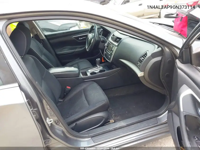 2016 Nissan Altima 2.5/2.5 S/2.5 Sl/2.5 Sr/2.5 Sv VIN: 1N4AL3AP9GN373114 Lot: 45686903