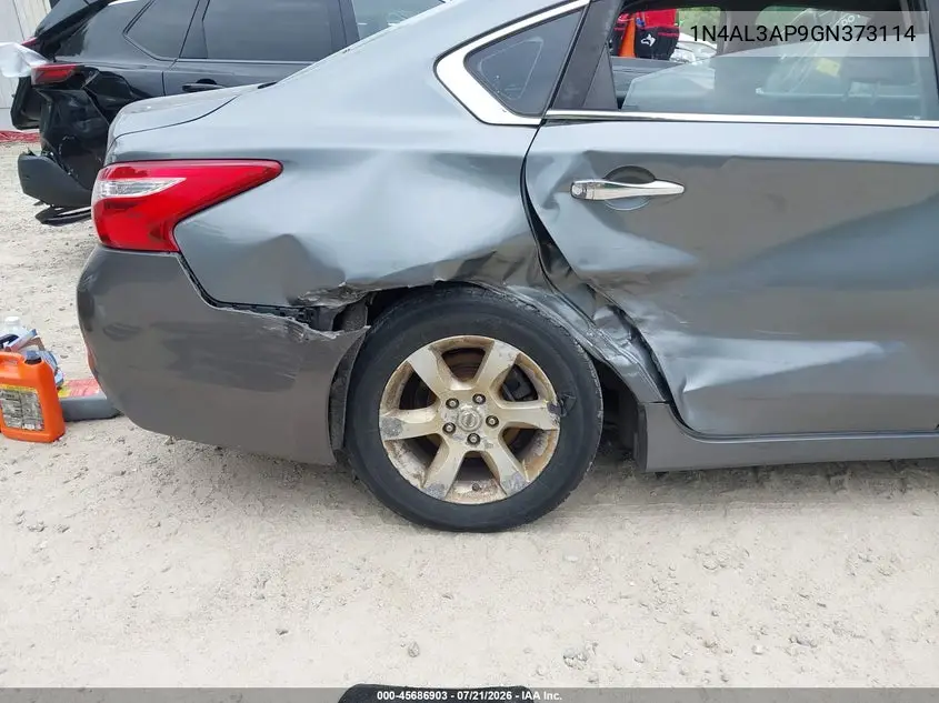 2016 Nissan Altima 2.5/2.5 S/2.5 Sl/2.5 Sr/2.5 Sv VIN: 1N4AL3AP9GN373114 Lot: 45686903