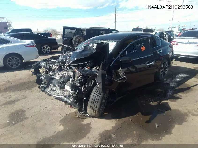 1N4AL3AP2HC293568 2017 Nissan Altima 2.5 Sv