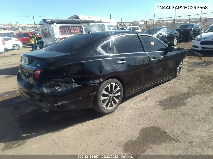 1N4AL3AP2HC293568 2017 Nissan Altima 2.5 Sv