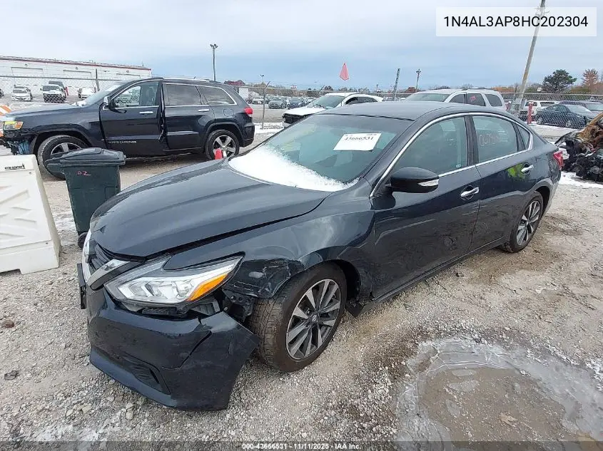 1N4AL3AP8HC202304 2017 Nissan Altima 2.5 Sv